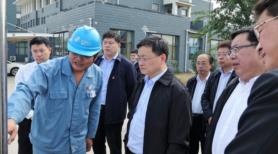市委副書記、市長于海田來公司調(diào)研重大項目建設(shè)情況